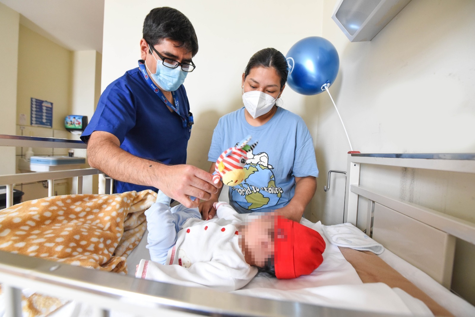 ¡Proeza médica! Con técnica especializada curan arritmia cardíaca de un bebé de 5 kilos