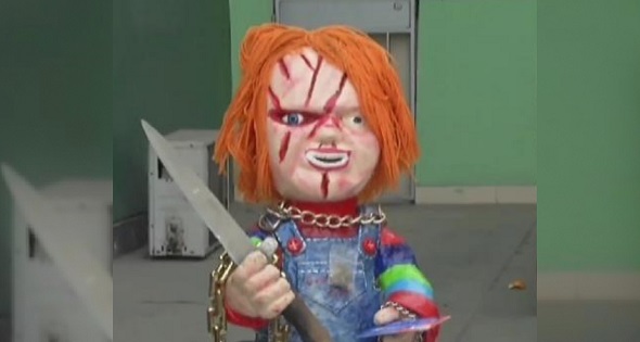 PNP desarticula banda de extorsionadores que veneraba imagen de 'Chucky'