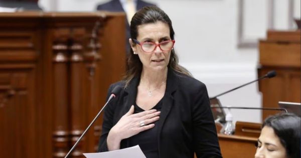 Portada: Ministra Hania Pérez de Cuéllar sobre investigación a Dina Boluarte: “Estamos tranquilos”