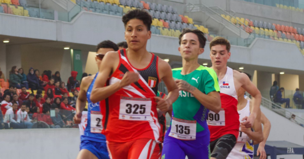 Portada: Luis Huamán obtuvo medalla de oro en Sudamericano de Atletismo U20