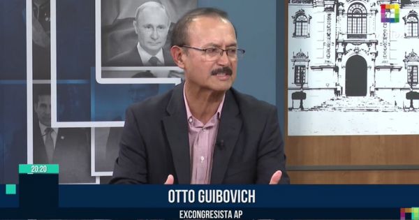 Otto Guibovich: "La Comisión de Ética, si sigue en ese rumbo de blindaje, debería cerrarse"