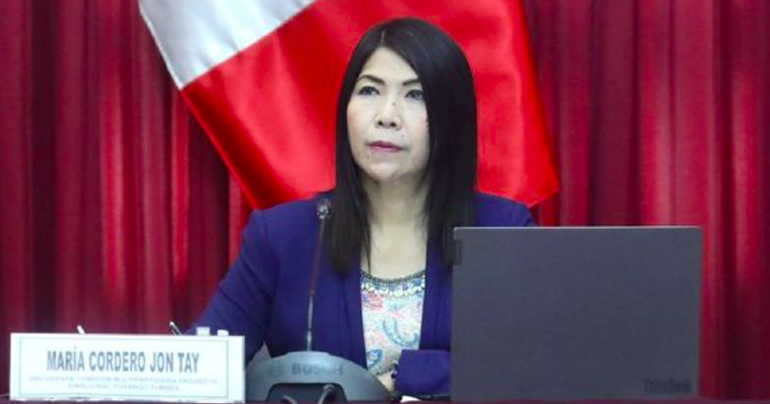 Fiscalía cita a María Cordero Jon Tay por aportes de campaña a Keiko Fujimori