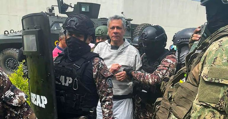 Jorge Glas: exvicepresidente de Ecuador es trasladado a la cárcel de máxima seguridad La Roca