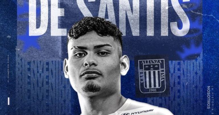 ¡Es oficial! Alianza Lima anunció la contratación de Jeriel De Santis