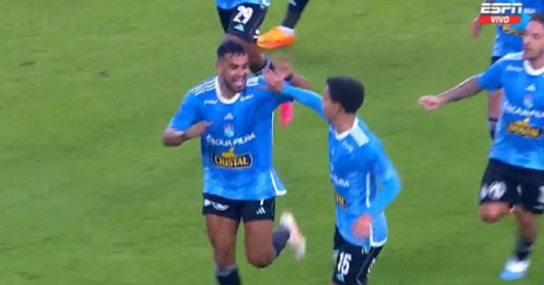 Portada: Sporting Cristal vs. Fluminense: así fue el gol del empate de Brenner Marlos para los 'Celestes' (VIDEO)