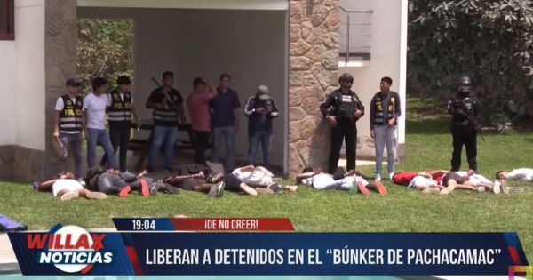 ¡DE NO CREER! Poder Judicial liberó a venezolanos detenidos en el búnker de Pachacamac