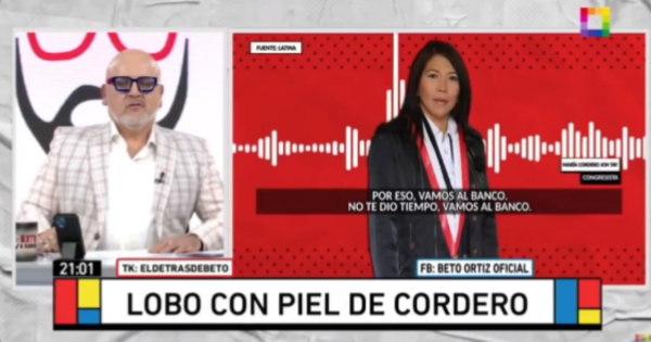 Beto Ortiz sobre María Cordero: "Es inevitable sentir vergüenza al escuchar nuevamente sus lágrimas"