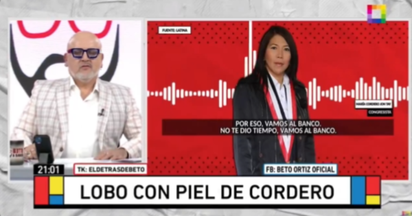 Portada: Beto Ortiz sobre María Cordero: "Es inevitable sentir vergüenza al escuchar nuevamente sus lágrimas"