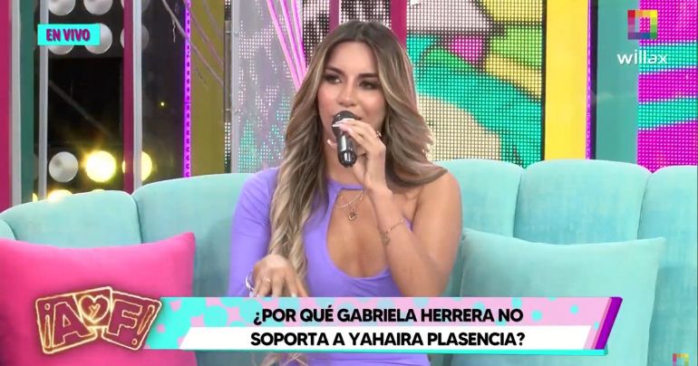 Gabriela Herrera revela por qué no soporta a Yahaira Plasencia