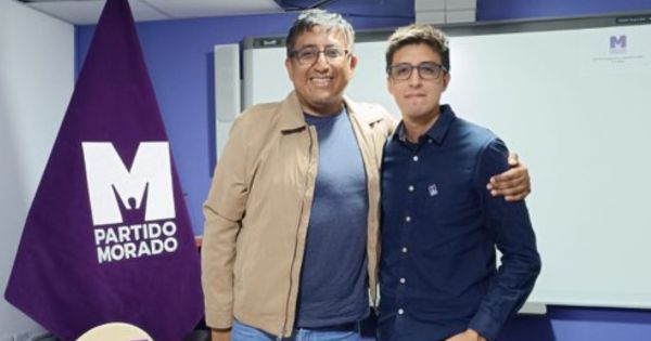 Portada: Partido Morado inscribe como afiliado a Carlos Ezeta, sujeto que golpeó cobardemente a excongresista Ricardo Burga