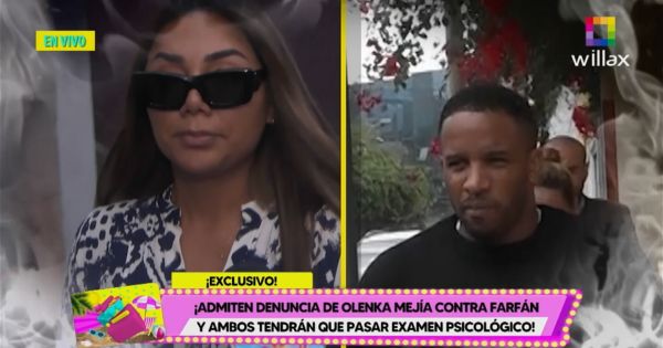 Olenka Mejía: admiten su denuncia por maltrato psicológico contra Jefferson Farfán