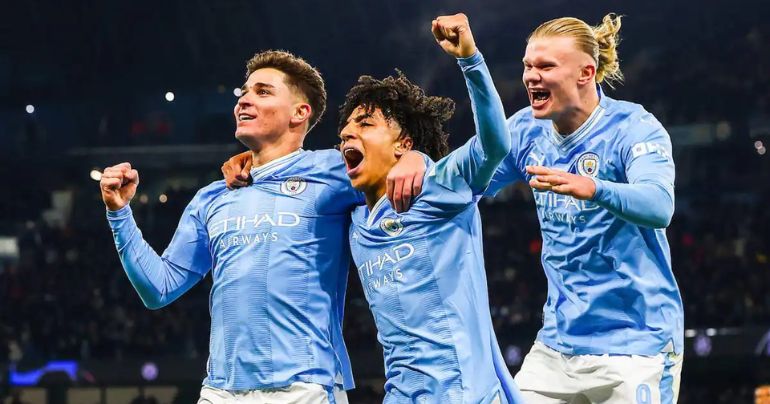 Manchester City venció 3-1 a Copenhague y clasificó a los cuartos de final de la Champions League