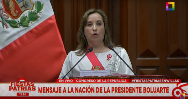 Dina Boluarte: sigue EN VIVO su mensaje a la Nación por Fiestas Patrias