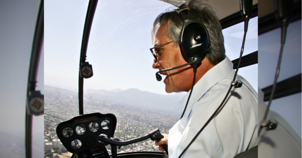 ¿Sebastián Piñera sabía pilotar un helicóptero? Esto revela un experto en aviación, cercano al expresidente