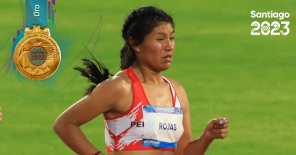 ¡Arriba Perú! Atleta nacional  Luz Mery Rojas consiguió la medalla de oro en Santiago 2023