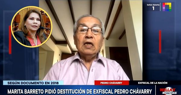 Portada: Pedro Chávarry tilda de "arrogante" a la fiscal Marita Barreto: "Me decía que ella era lo máximo en la Fiscalía"