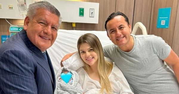 Portada: César Acuña comparte foto con Brunella, Richard y su nieto: "Los amo con toda mi alma"