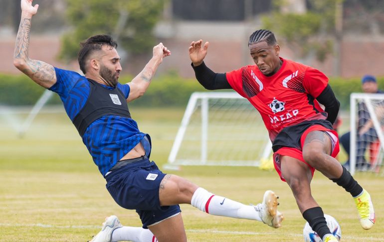 Portada: Alianza Lima vapuleó 9-0 a Agremiados con dos tanto de Pablo Sabbag