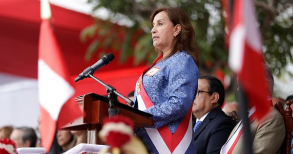 Dina Boluarte: "Haremos retroceder a la delincuencia y la criminalidad"