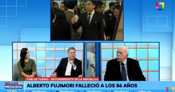 Portada: Carlos Tubino: Alberto Fujimori sentó las bases para el progreso económico del Perú