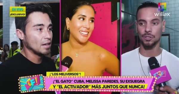 Portada: Melissa Paredes, su exsuegra, Rodrigo Cuba y Anthony Aranda más juntos que nunca en evento