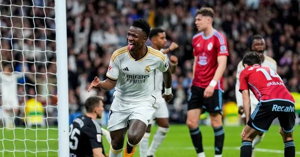 Sin Renato Tapia, Celta de Vigo cayó goleado 4-0 ante el Real Madrid