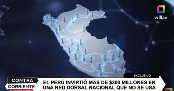 Más de 300 millones de dólares se ha gastado en la red dorsal de fibra óptica que agoniza en el MTC