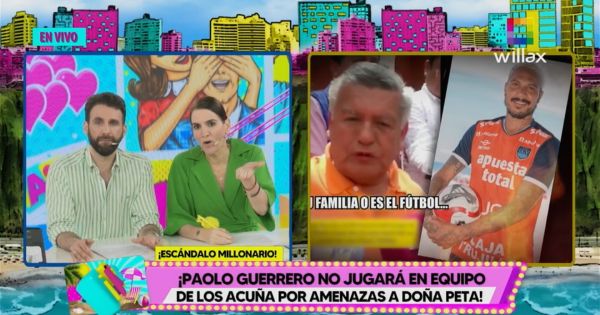 Gigi Mitre sobre desaire de Paolo Guerrero a UCV: "Lo de la inseguridad es una justificación"