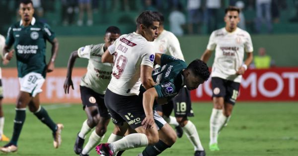 Portada: Copa Sudamericana: Conmebol sanciona a Universitario por la pelea que protagonizó con Goiás en Brasil