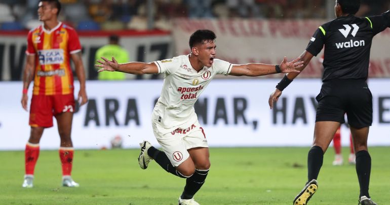 Portada: Con la garra y olfato goleador del 'Tunche': Con un tanto de José Rivera, Universitario venció 1-0 a Atlético Grau