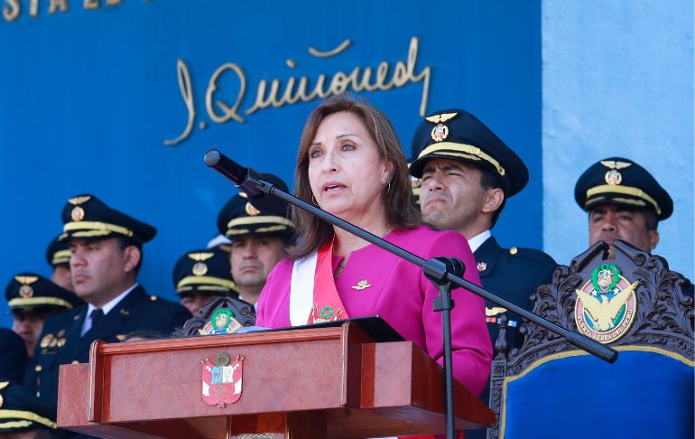 Dina Boluarte: "Lloramos el llanto de las madres en Ayacucho"