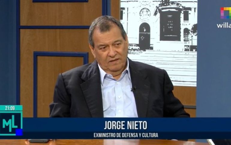 Jorge Nieto: No me siento identificado cuando me dicen caviar