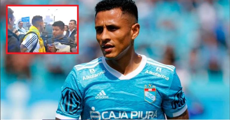 ¡CASI SE VAN A LAS MANOS! Hincha de Sporting Cristal insulta a Yoshimar Yotún y este reacciona