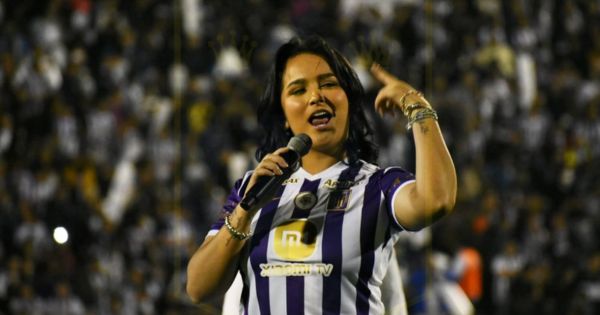 Daniela Darcourt y su locura por Alianza Lima: "Voy a correr calata si tricampeona"