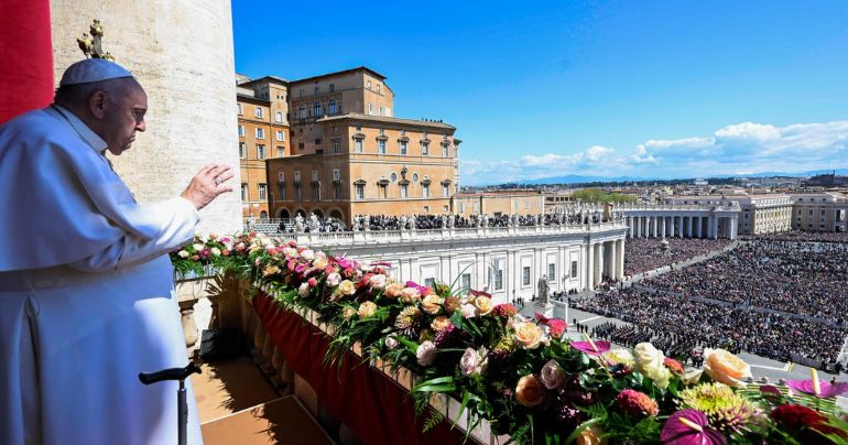 Mensaje de Pascua: Papa Francisco ruega por la paz en Ucrania y Jerusalén