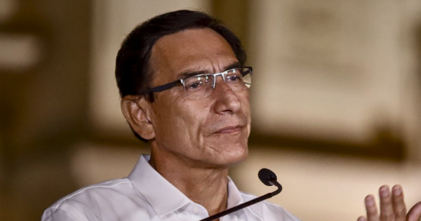 Portada: Martín Vizcarra: SAC admite a trámite denuncia en su contra por cierre del Congreso