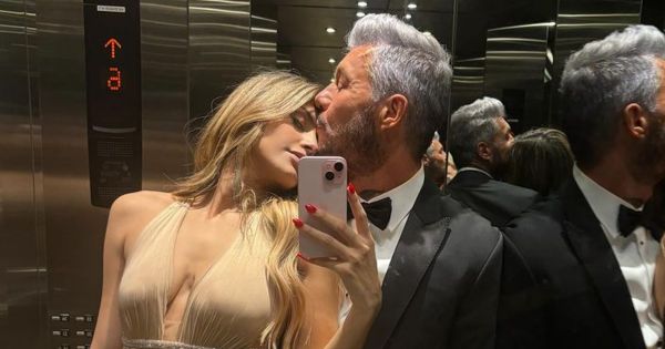 Portada: Marcelo Tinelli a Milett Figueroa: "Te amo mujer hermosa"