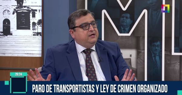 Vladimir Padilla: Existió en el pasado un mal uso de la ley de crimen organizado