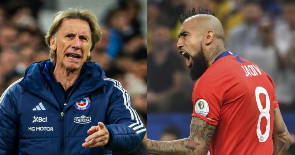 Ricardo Gareca minimiza comentario ofensivo de Arturo Vidal: "No polemizaré mientras no haya una agresión física"