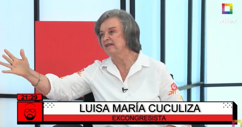 Luisa María Cuculiza a Dina Boluarte: "Debes tener más coraje y fuerza"