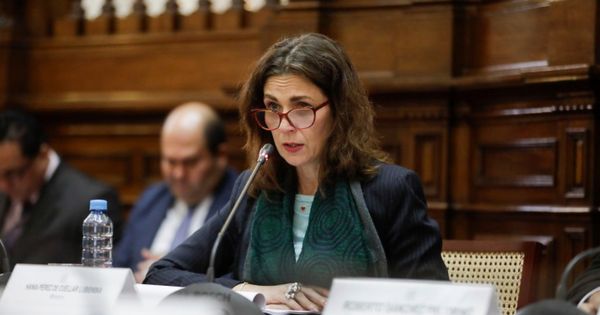 Hania Pérez de Cuéllar: "No sentimos una sensación de crisis, el Gabinete sigue en marcha"