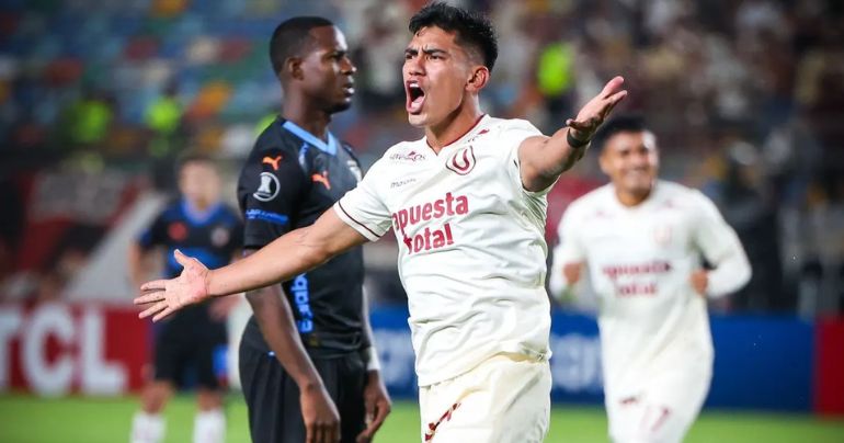 Portada: Un héroe llamado 'Tunche': con dos goles de José Rivera, Universitario venció 2-1 a LDU de Quito por la Copa Libertadores