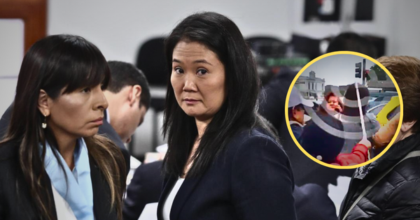 Portada: Giulliana Loza fue atacada hoy al salir del PJ: Keiko Fujimori condena "cobarde agresión" contra su abogada