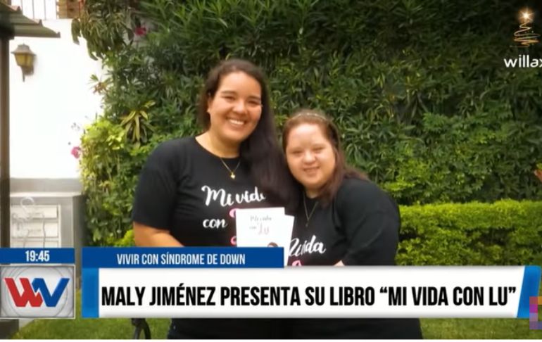 Vivir con síndrome de Down: Maly Jiménez presenta su libro "Mi vida con Lu" [VIDEO]