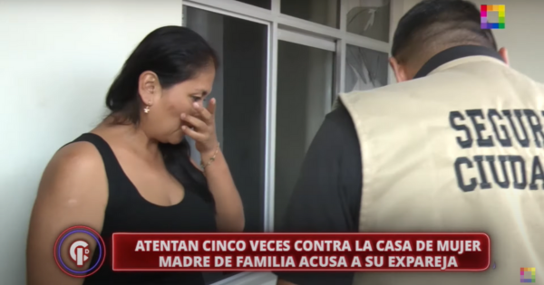 Portada: Mujer relata infierno que vive por culpa de su expareja: atentaron cinco veces contra su casa | REPORTAJE DE 'CRÓNICAS DE IMPACTO'