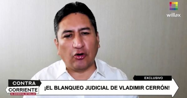Vladimir Cerrón solicitó beneficiarse con 'Ley Soto' en 5 casos en su contra, según fiscal anticorrupción