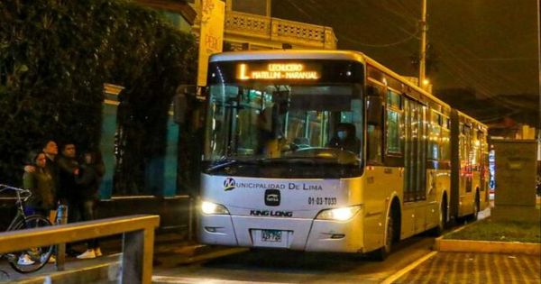 Portada: Metropolitano: servicio 'Lechucero' funcionará este 31 de octubre