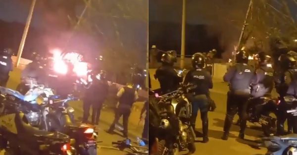 Ecuador: criminales incendiaron vehículos con personas adentro