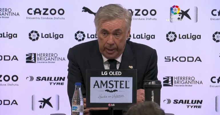 Carlo Ancelotti explota por los actos racistas a Vinicius: "La Liga española tiene un problema" (VIDEO)