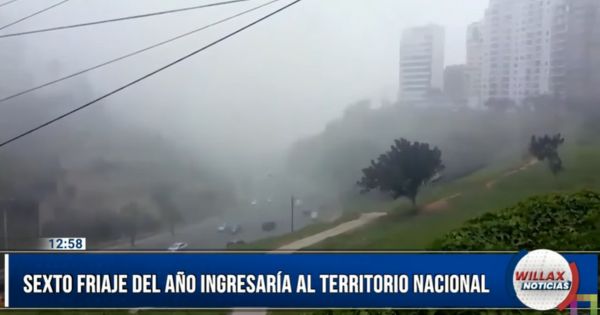 Senamhi: ¿cuándo ingresaría el sexto friaje del año al territorio nacional? (VIDEO)